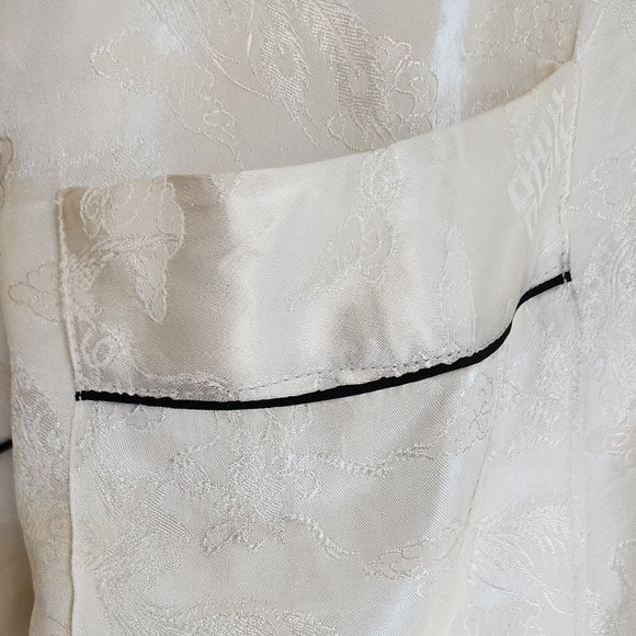 Vintage-Made Japanese Silk Robe - Picture 3 of 7